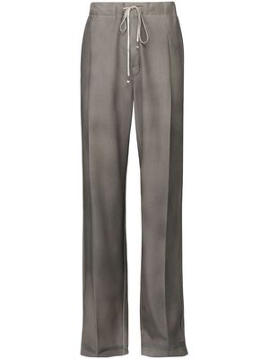 Maison Margiela high-waisted wide-leg pants - Grey
