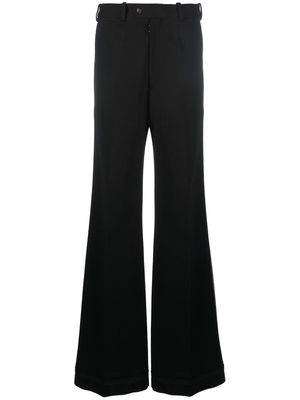 Maison Margiela high-waisted wide-leg trousers - Black