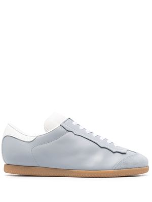 Maison Margiela leather low-top sneakers - Grey