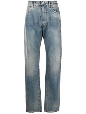 Maison Margiela low-rise straight-leg jeans - Blue