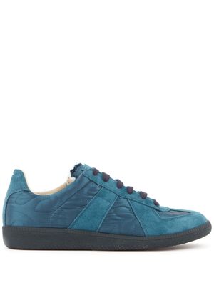 Maison Margiela low-top panelled sneakers - Blue