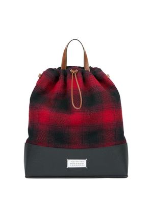 Maison Margiela medium 5AC Daily wool backpack - Red