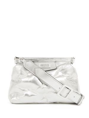 Maison Margiela metallic shoulder bag - Silver