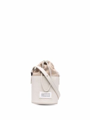 Maison Margiela mini 5AC bucket bag - White