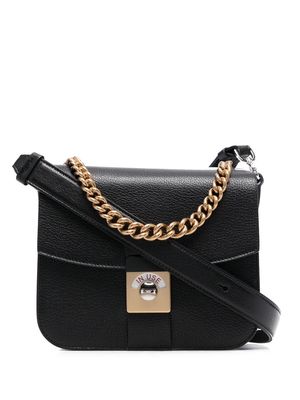 Maison Margiela New Lock leather shoulder bag - Black