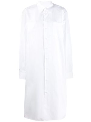 Maison Margiela oversized shirt dress - White