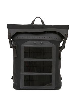Maison Margiela panelled buckle backpack - Black