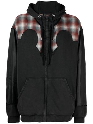 Maison Margiela panelled zipped jacket - Black
