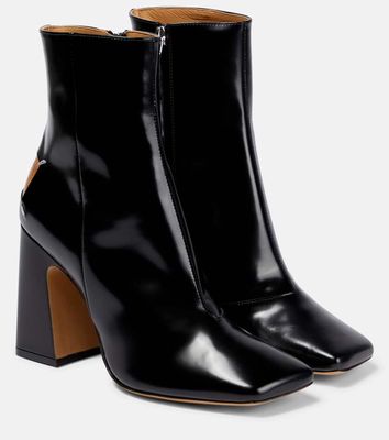 Maison Margiela Patent leather ankle boots