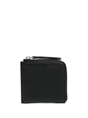 Maison Margiela pebbled-leather wallet - Black