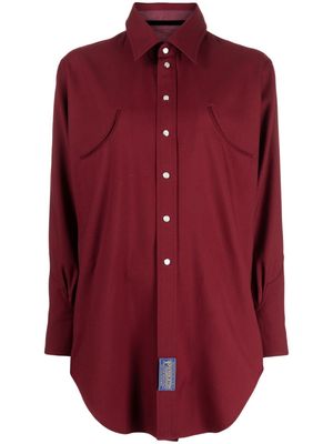 Maison Margiela Pendleton reversible wool shirt - Red