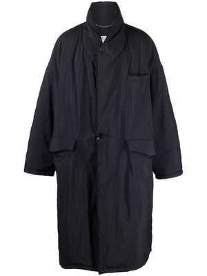Maison Margiela quilted oversized coat - Black