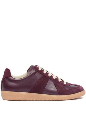 Maison Margiela Replica leather sneakers - Red