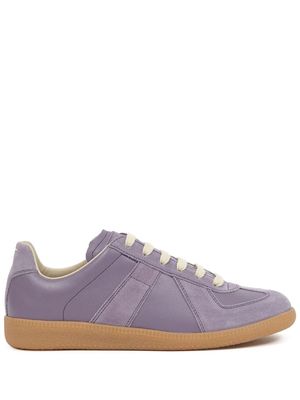 Maison Margiela Replica low-top leather sneakers - Purple