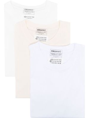 Maison Margiela round-neck short-sleeve T-shirt - White
