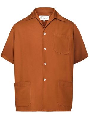 Maison Margiela short-sleeve buttoned shirt - Orange