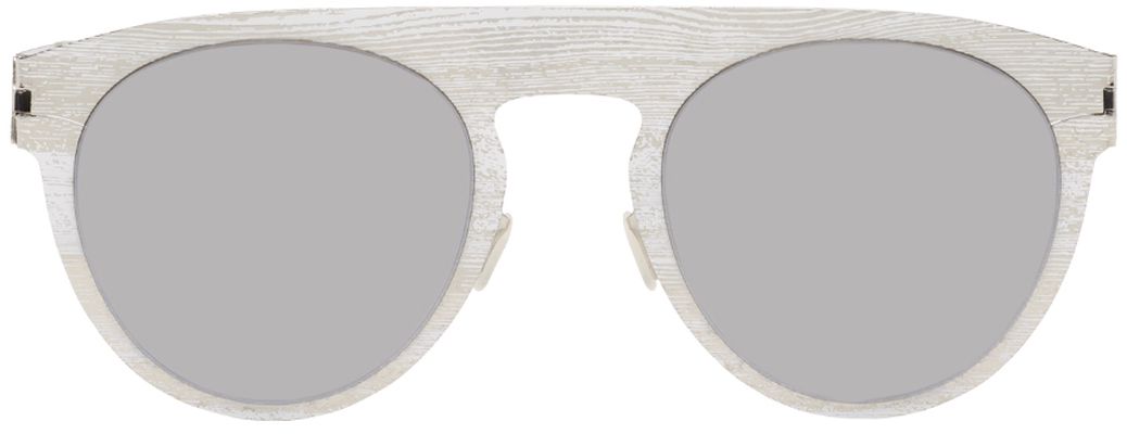 Maison Margiela Silver MYKITA Edition MMTRANSFER004 Sunglasses