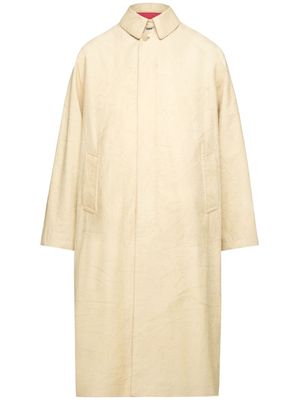 Maison Margiela single-breasted trench coat - Brown