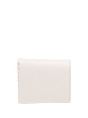 Maison Margiela stitch leather wallet - White
