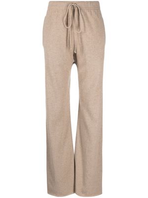 Maison Margiela straight-leg knitted trousers - Neutrals