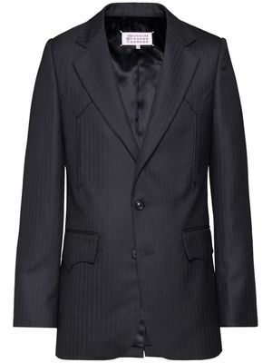 Maison Margiela Suit wool blazer - Black