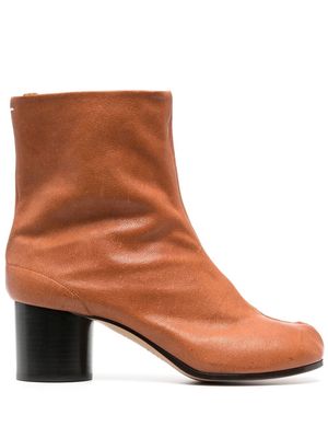 Maison Margiela Tabi 60mm ankle boots - Brown