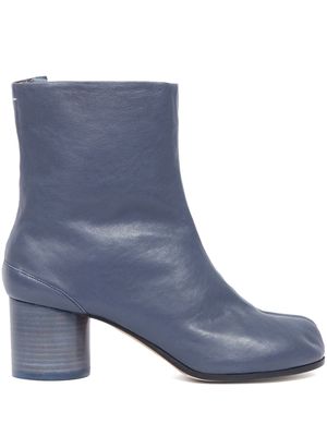 Maison Margiela Tabi 60mm leather ankle boots - Blue