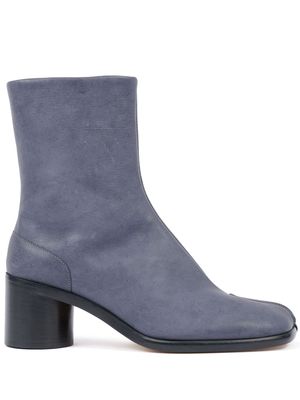 Maison Margiela Tabi 60mm leather boots - Blue