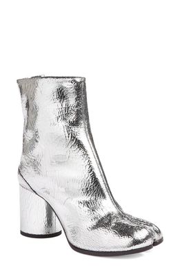 Maison Margiela Tabi Boot in Silver