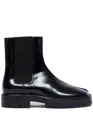 Maison Margiela Tabi County leather Chelsea boots - Black