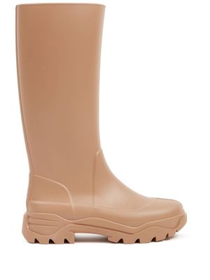 Maison Margiela Tabi-toe knee-length boots - Brown
