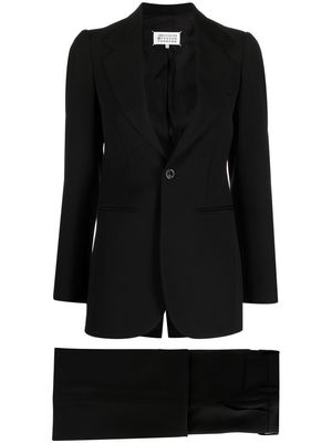 Maison Margiela tailored straight-leg trouser suit - Black