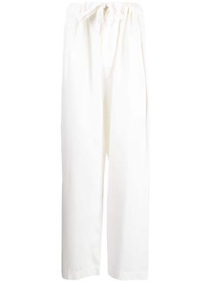 Maison Margiela wide-leg silk trousers - 101