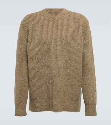 Maison Margiela Wool and cashmere-blend knit top
