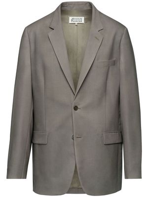 Maison Margiela wool oversized blazer - Grey