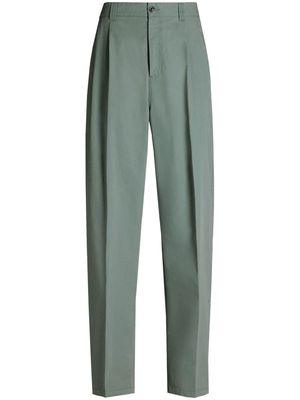 Maison Margiela x Pendleton yoke-detail trousers - Green