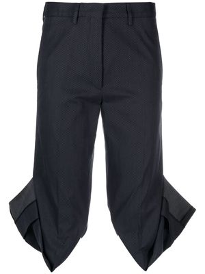 Maison Martin Margiela Pre-Owned 1990s pleated cropped trousers - Black