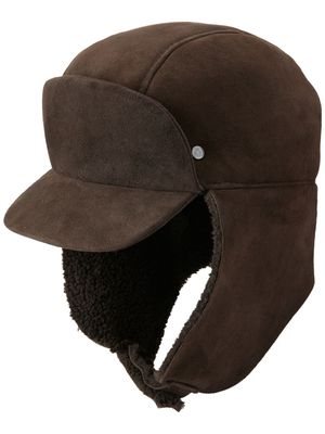 Maison Michel Agatha chapka hat - Brown
