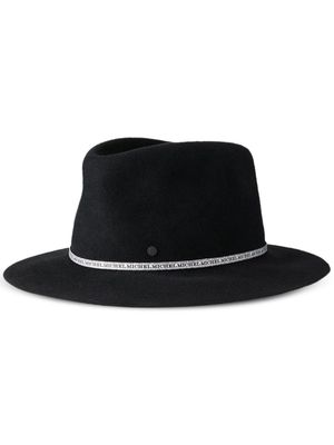 Maison Michel Andre collapsible fedora hat - Black