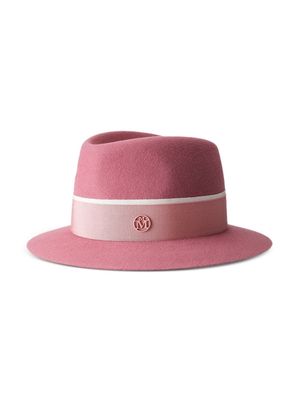 Maison Michel André trilby hat - Pink