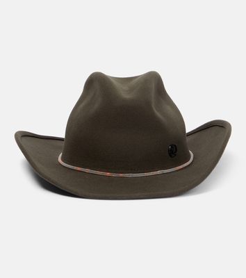 Maison Michel Austin wool felt cowboy hat