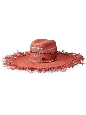 Maison Michel Eliza straw hat - Pink
