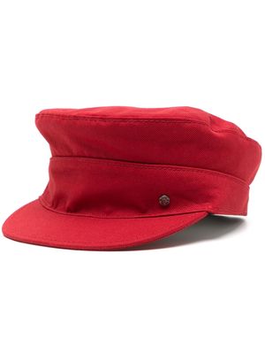 Maison Michel flat-peak cotton beret - Red