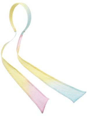Maison Michel gradient-effect cotton headband - Multicolour