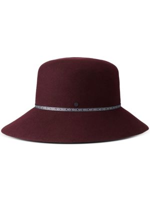 Maison Michel New Kendall collapsible hat - Red