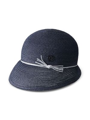 Maison Michel Patty visor hat - Blue