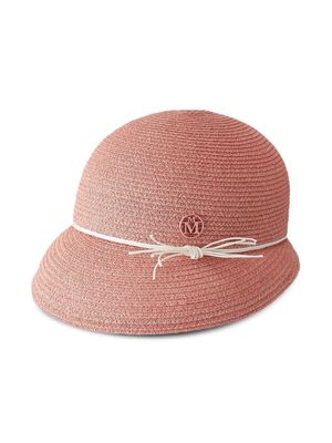 Maison Michel Patty visor hat - Pink