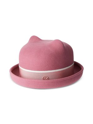 Maison Michel Winnie wool-felt-cotton hat - Pink