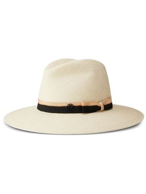 Maison Michel Zango sun hat - Neutrals