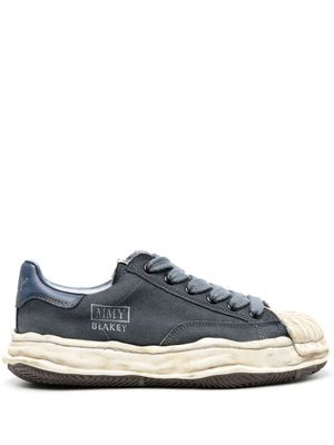 Maison Mihara Yasuhiro Blakey Original Sole canvas sneakers - Blue